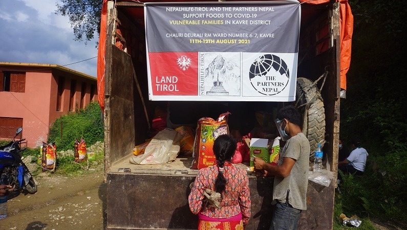 THE PARTNERS NEPAL SUPPORTS COVID-19 VULNERABLE COMMUNITIES OF KAVREPALANCHOWK